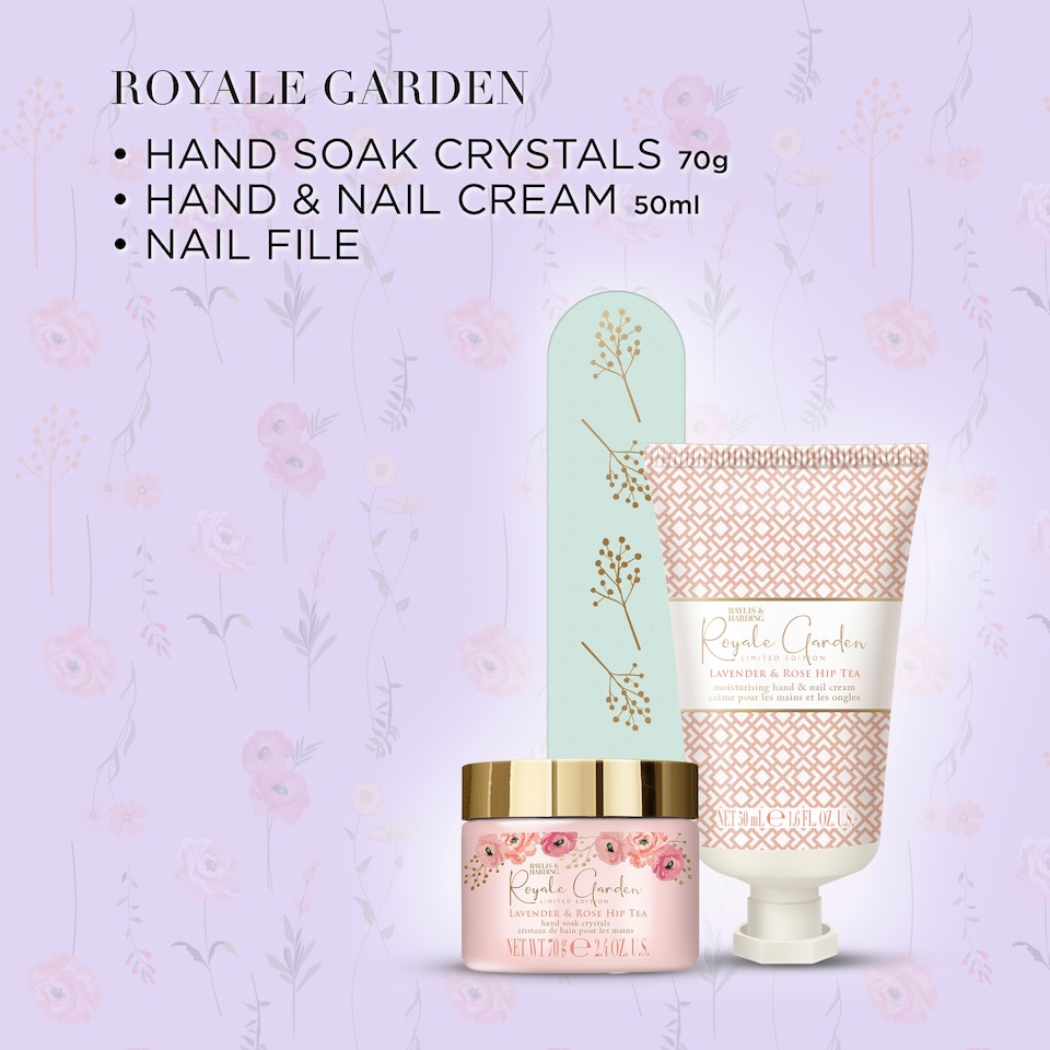 image 1 of Baylis & Harding Royale Garden Luxury Manicure Gift Set