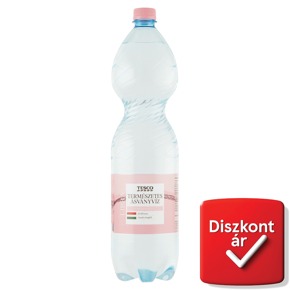 image 1 of Tesco Zafír/Libra Non-Carbonated Natural Mineral Water 1,5 l