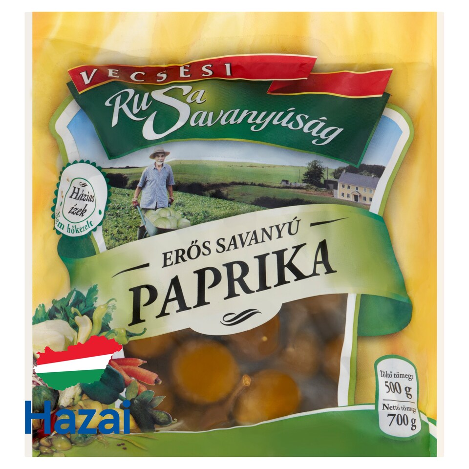 Rusa Savanyúság Vecsési Hot Sour Paprika 700 g
