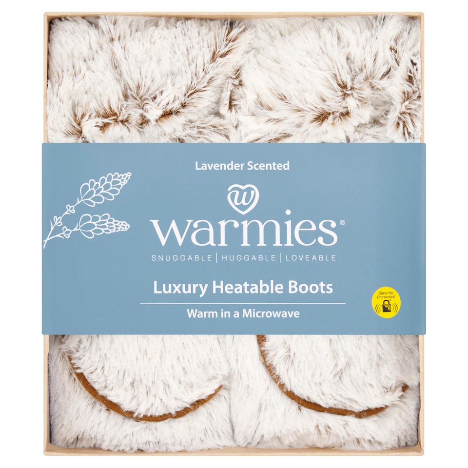 Warmies Grey Marshmallow Slipper Boots Christmas Gift