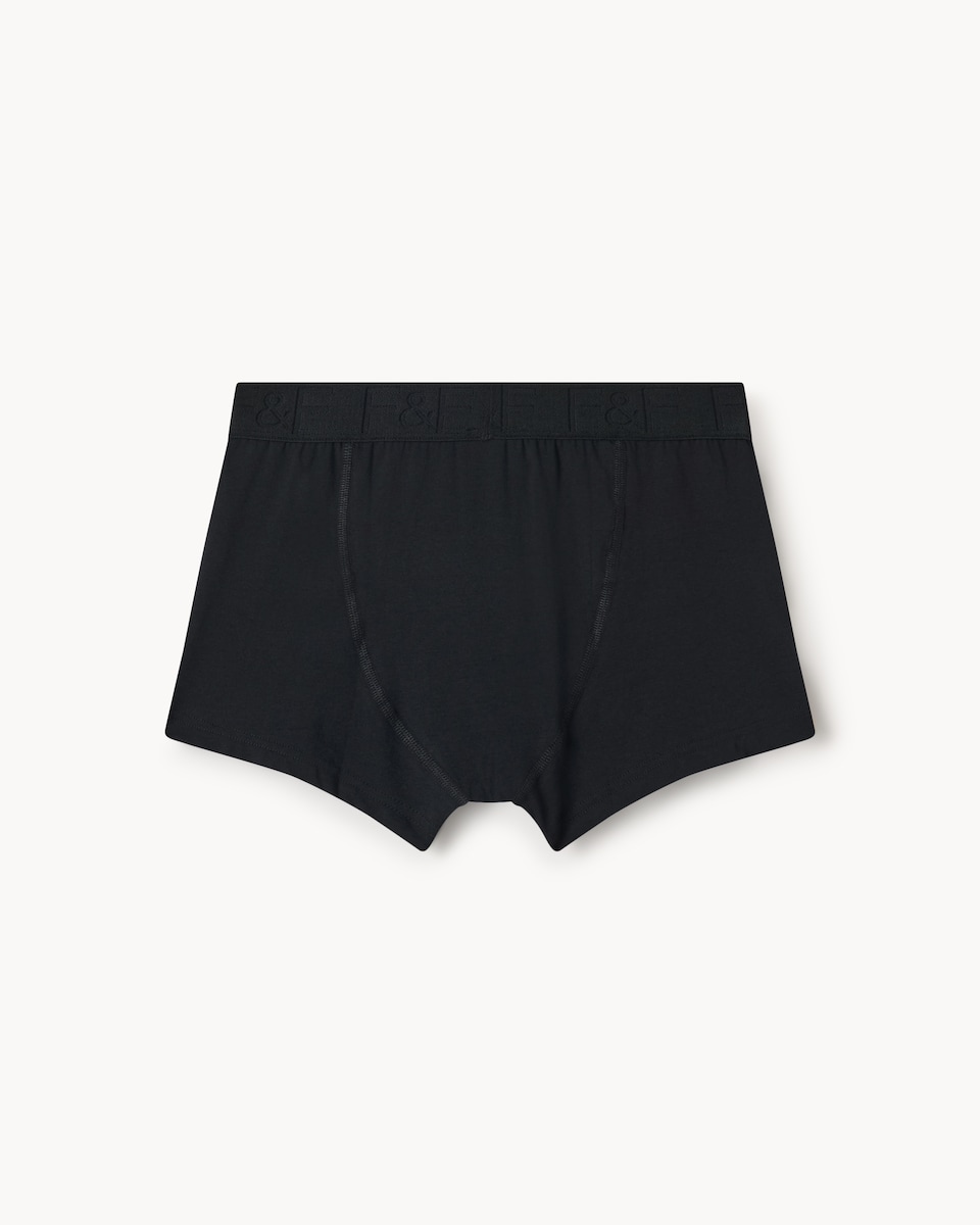 image 1 of F&F 5-Pack Cotton Rich Hipsters in Black