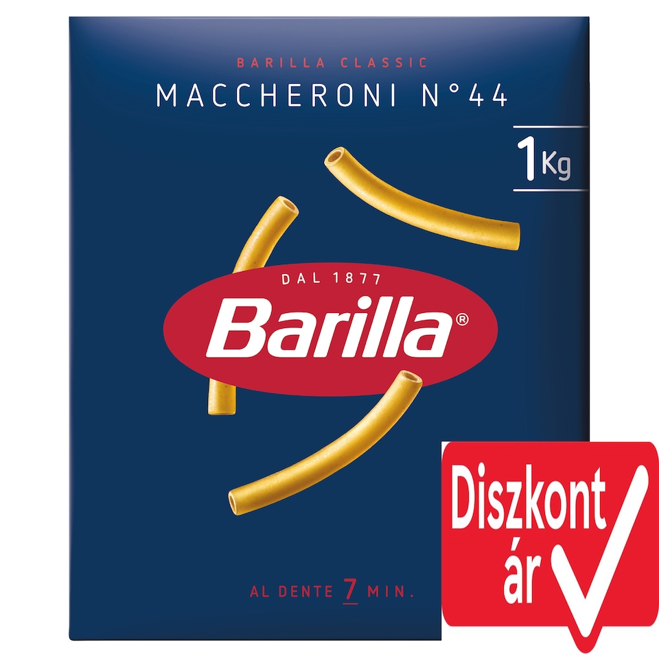 Barilla Maccheroni Durum Wheat Semolina Pasta 1 kg