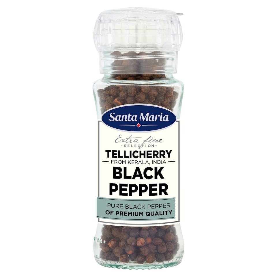 image 1 of Santa Maria Tellicherry Black Pepper Grinder 70G