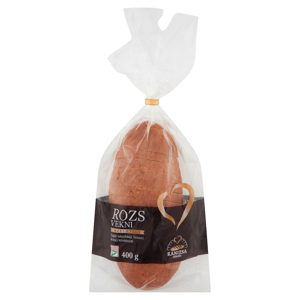 Kanizsa Pékség Sliced Rye Loaf 400 g