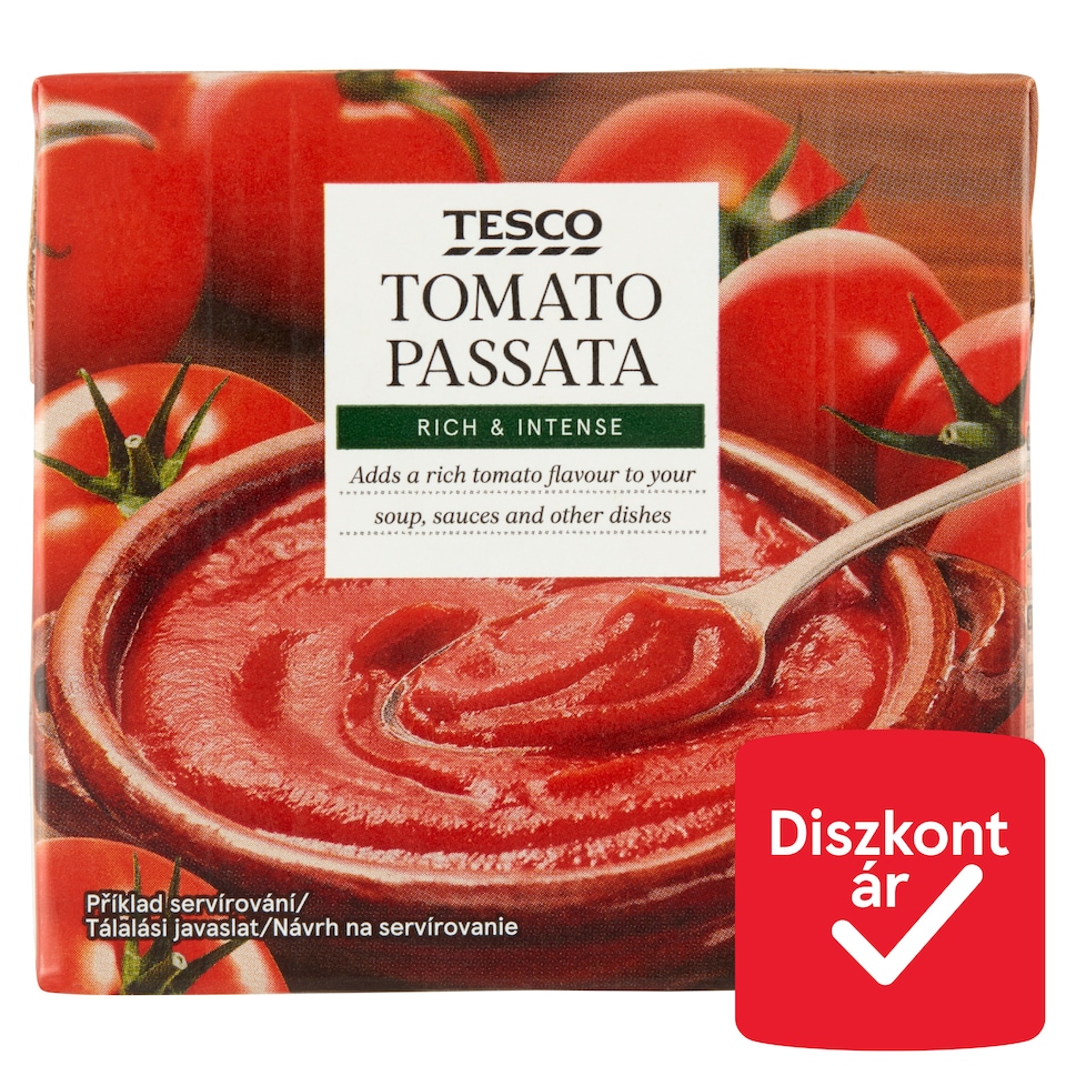 Tesco passzírozott paradicsom 500 g