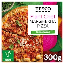 Tesco Plant Chef Stonebaked Margherita Pizza 300g