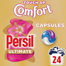 Persil Ultimate Touch of Comfort Laundry Washing Capsules 24 Washes 506.4g