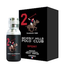 Beverly Hills Polo Club Sport 2 Men Eau De Toilette 100Ml