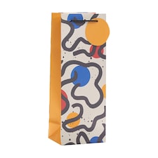 Tesco Retro Squiggle Bottle Bag