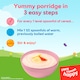image 4 of Cow & Gate Fruity Wholegrain Porridge +6 Months 125G