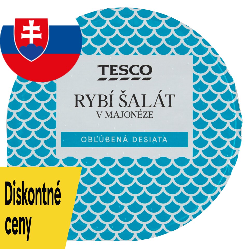 Tesco Rybí šalát v majonéze 140 g