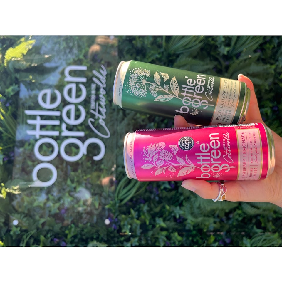 image 1 of Bottlegreen Raspberry Lemonade Sparkling Presse 4x250ml