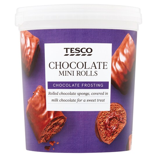 Tesco Chocolate Mini Roll Bites 259G Tesco Groceries