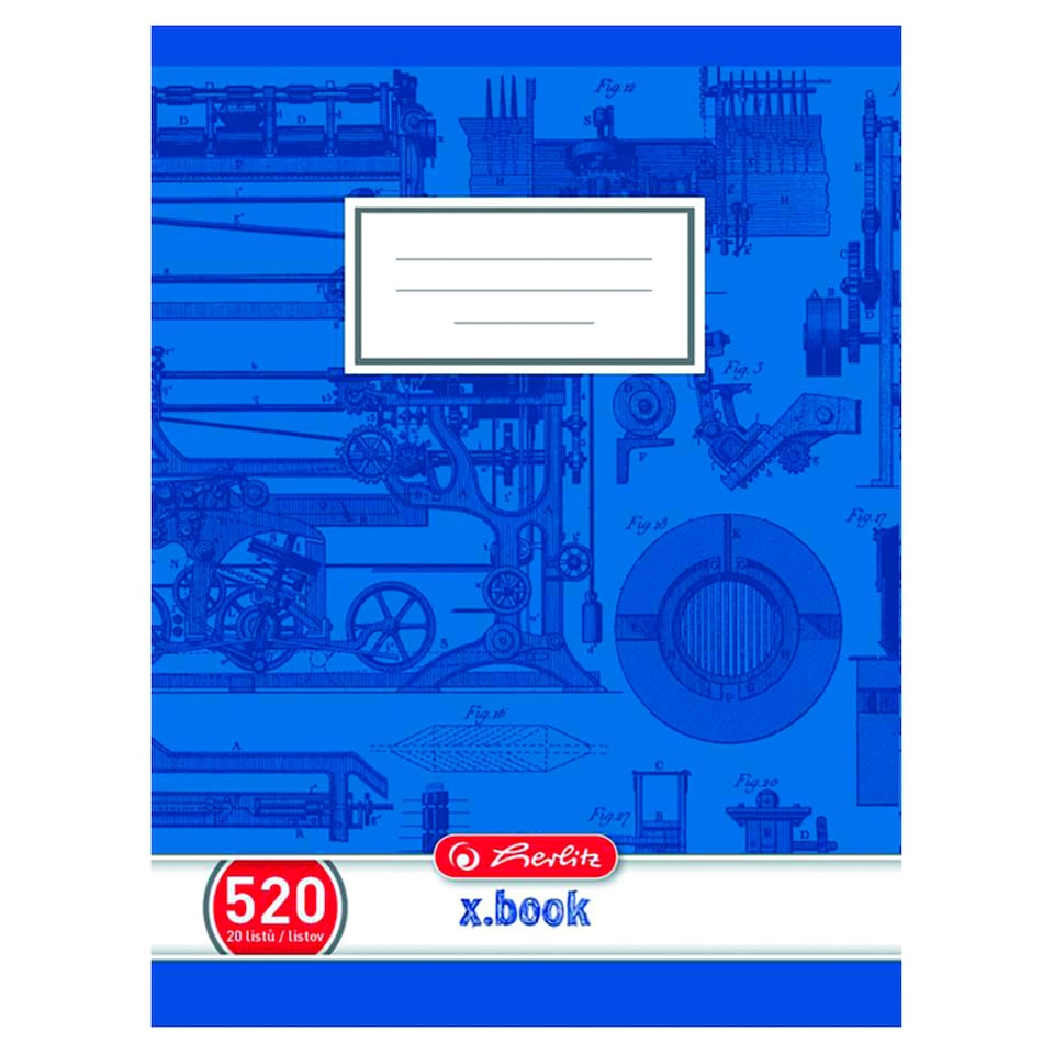Herlitz Sešit 520 A5 20 listů