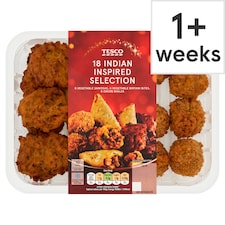 Tesco 18 Indian Inspired Selection 390g