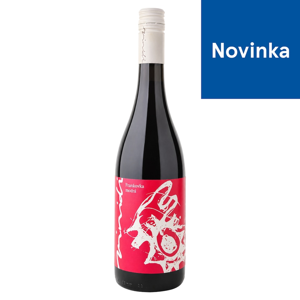 Vinidi Frankovka modrá červené suché víno 0,75 l