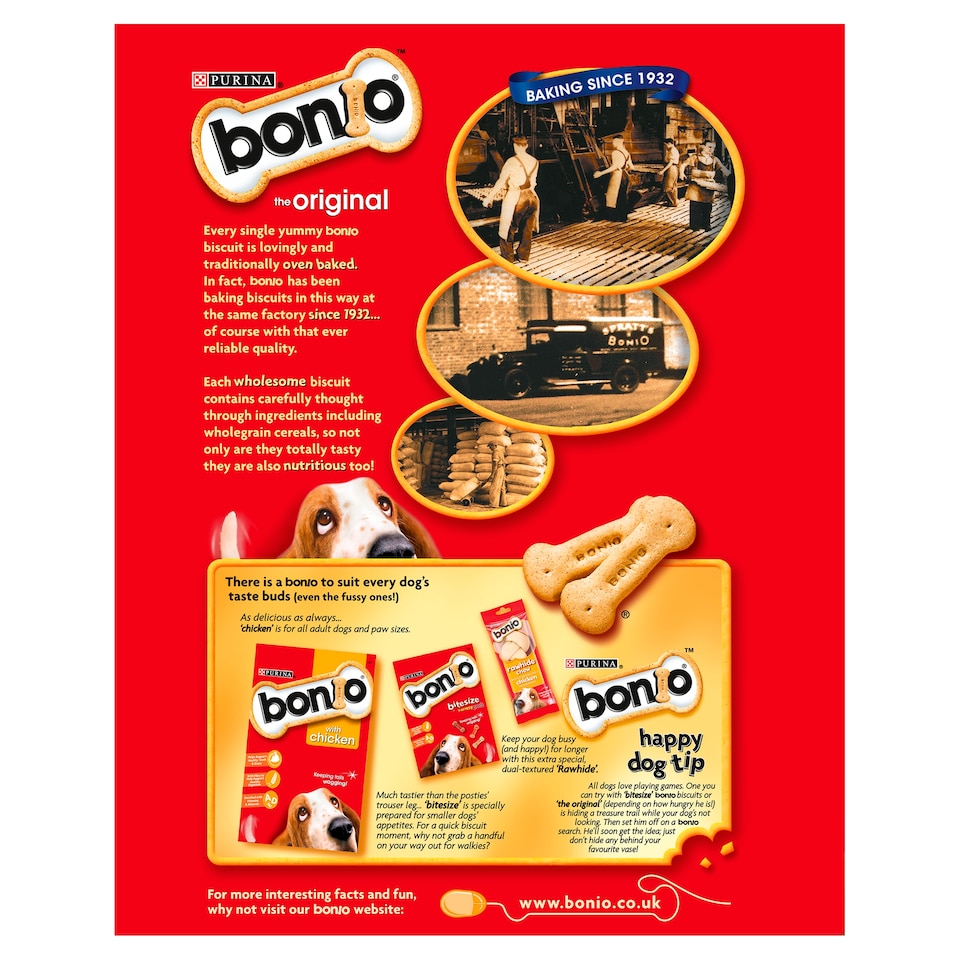 image 1 of Bonio The Original Biscuit Dog Food 1.2Kg