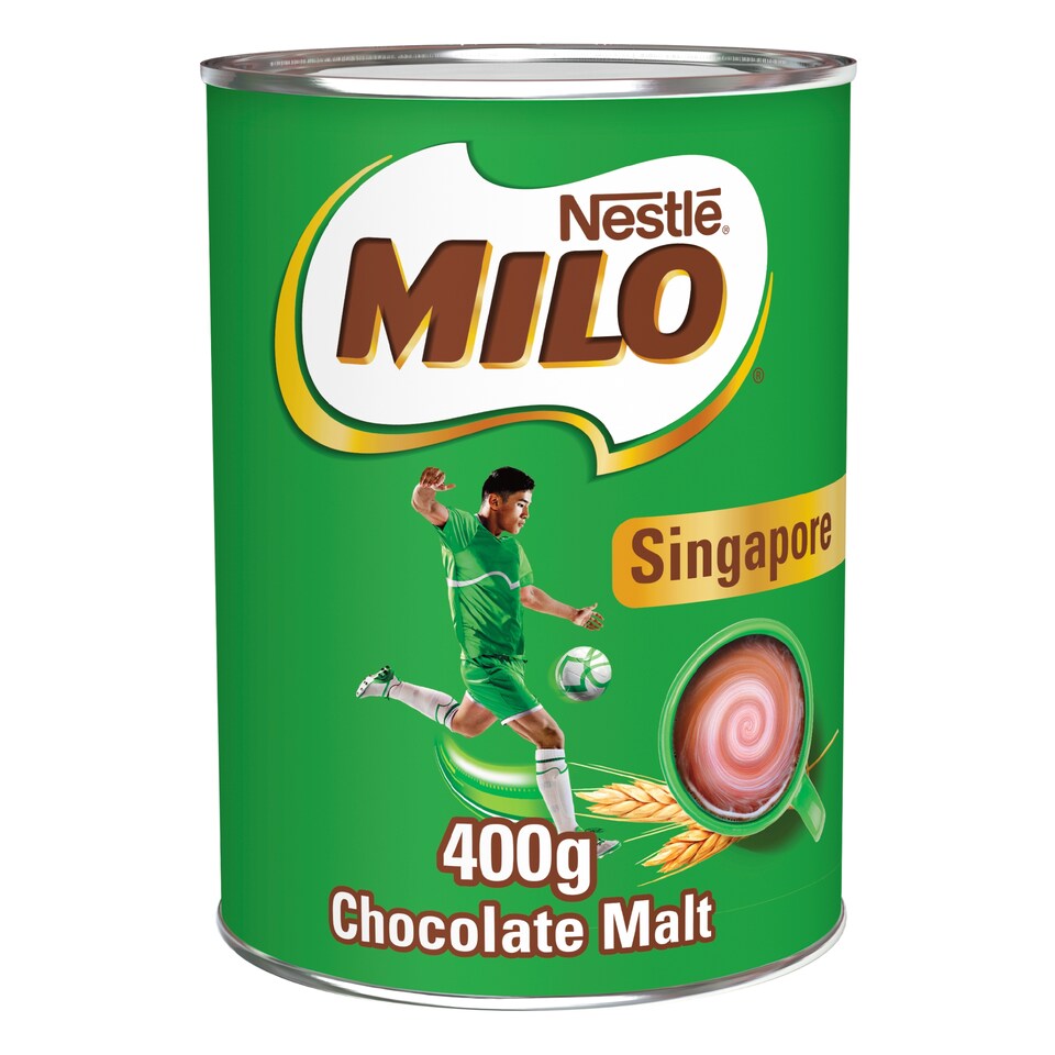 image 1 of Milo Instant Malt Chocolate Drinking Powder Tin Singapore 400g