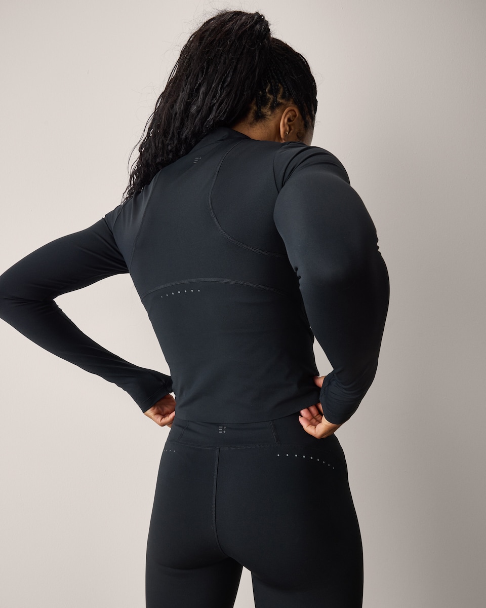 image 1 of F&F Active ULTRARUN Jacket in Black