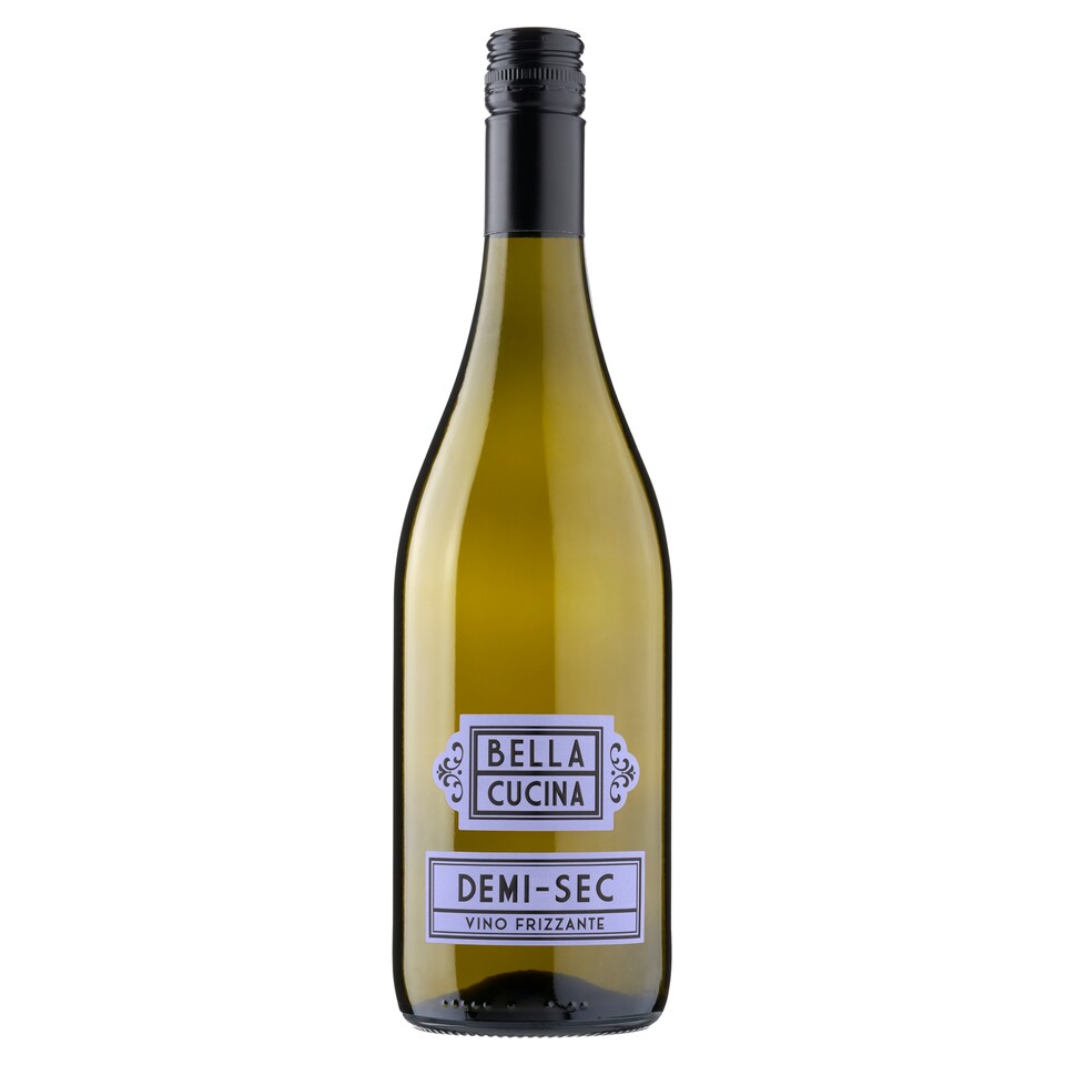 Bella Cucina Demi-Sec Semi-Dry White Sparkling Wine 10,5% 750 ml