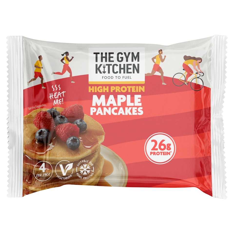 image 1 of The Gym Kitchen High Protein Maple Pancakes 4 pack