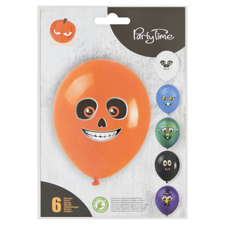 Party Time Halloween Creatures 25 cm 6 pcs