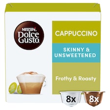 Nescafe Dolce Gusto Cappuccino Skinny Coffee Pods x16 160g