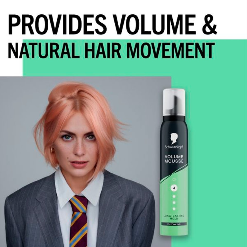 image 1 of Schwarzkopf Volume Mousse For Fine Hair 200ml