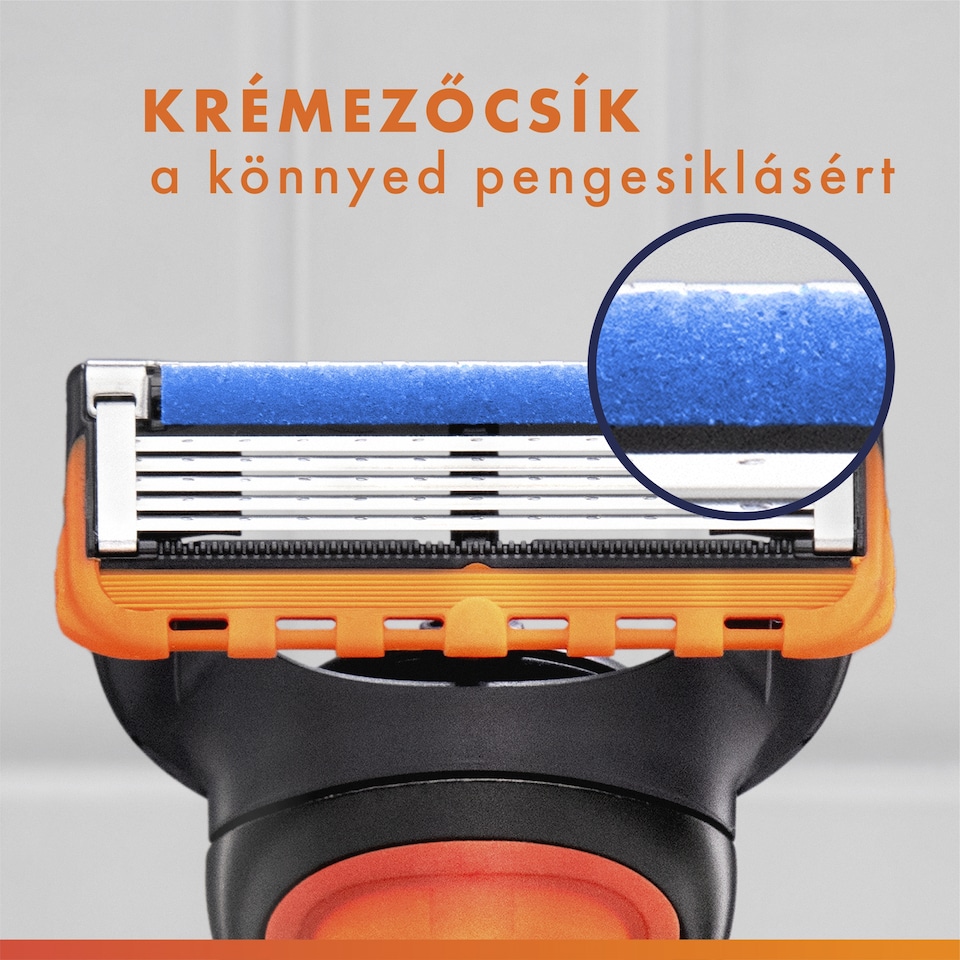 image 1 of Gillette Fusion5 Pótfejek Férfi Borotvához, 8 db Borotvabetét