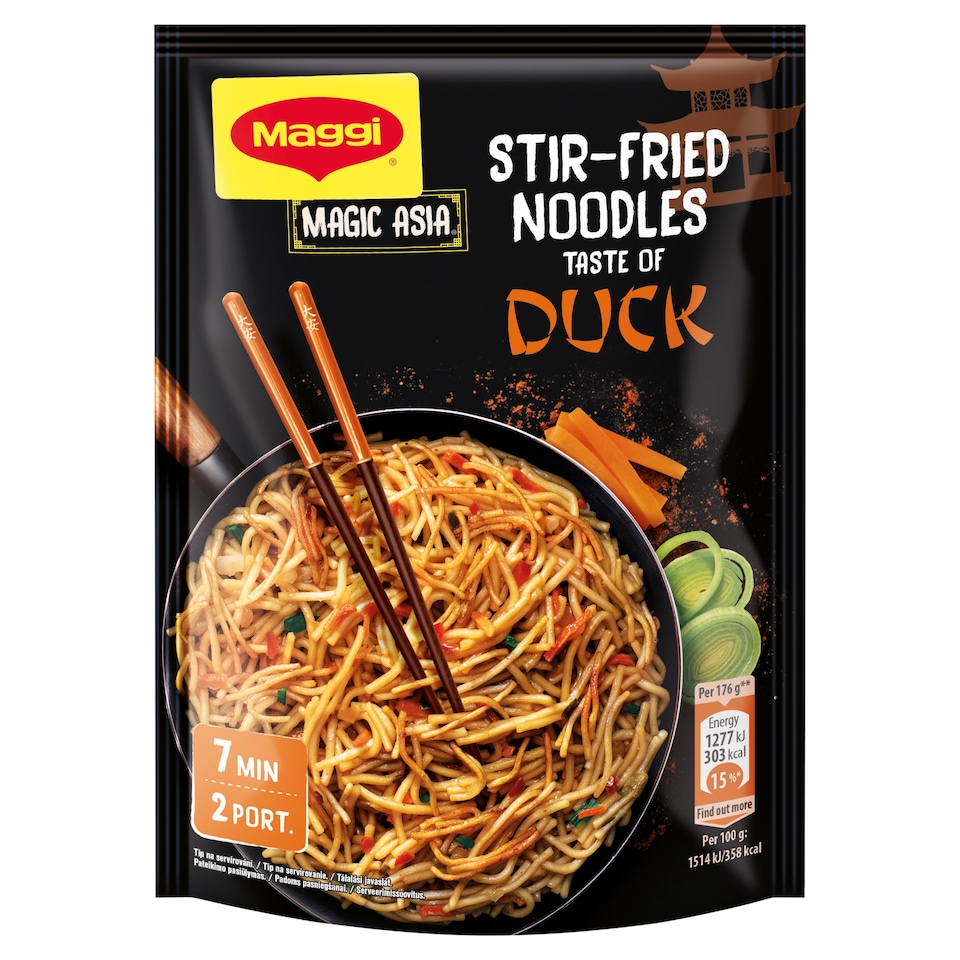 Maggi Magic Asia Stir-Fried Noodles Taste of Duck 119 g