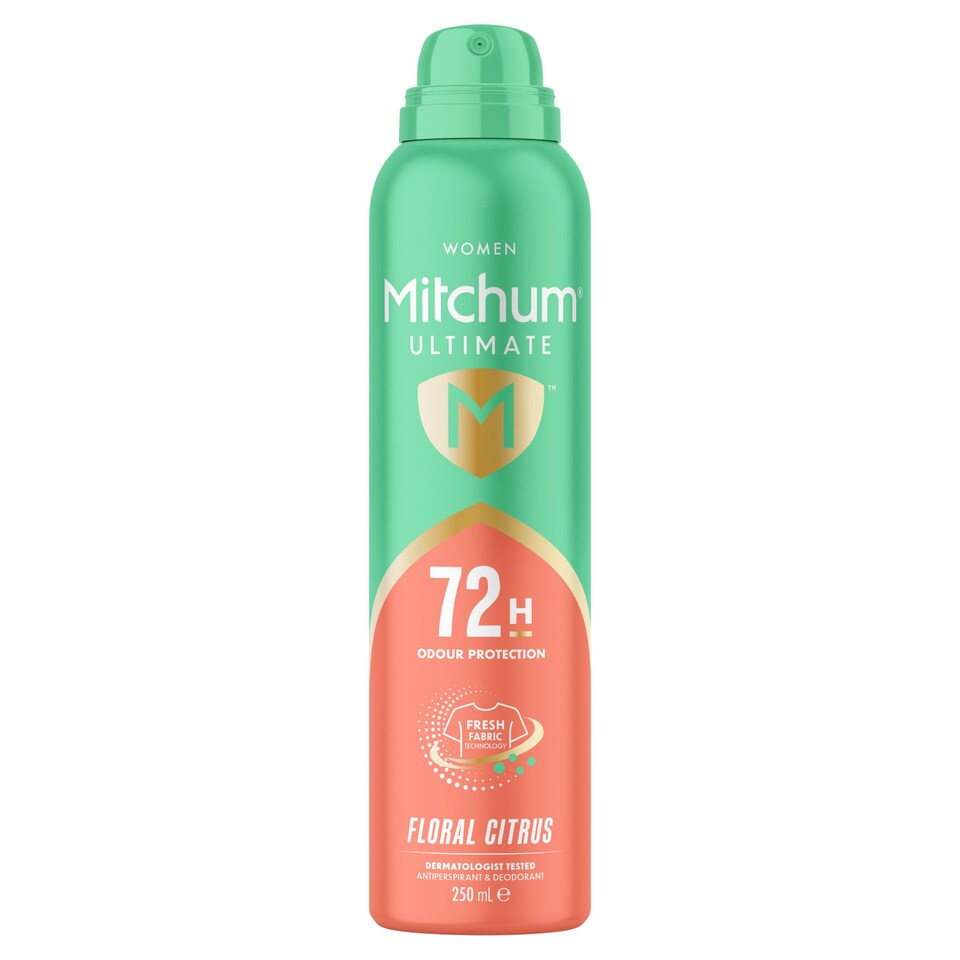image 1 of Mitchum Ultimate 72H Floral Citrus Anti Perspirant & Deodorant 250ml