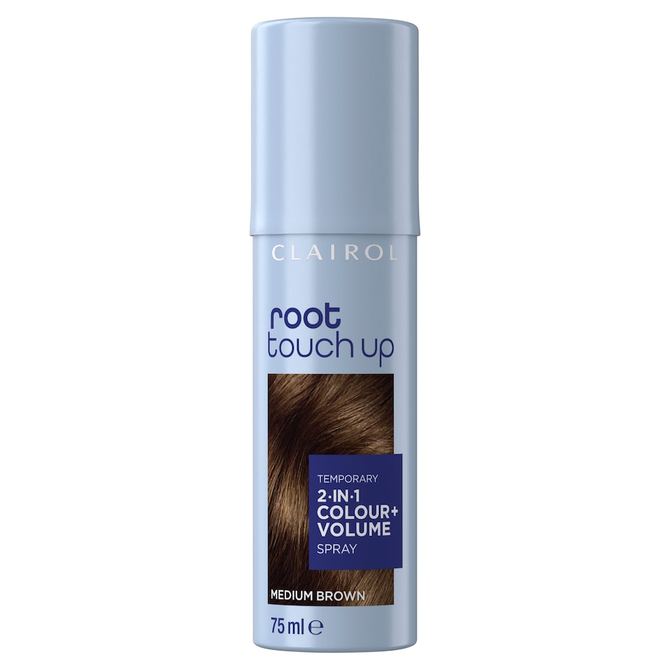 image 1 of Clairol Root Touch up 2 in 1 Spray Medium Brown 75ml