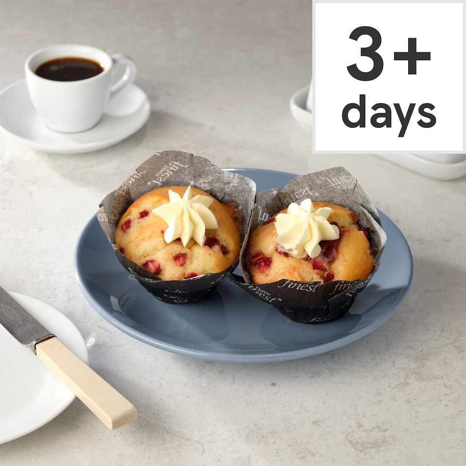 Tesco Finest Victoria Sponge Muffins 2 Pack © 
