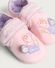 image 3 of Peppa Pig Sweet Dreams Embroidered Slippers in Pink