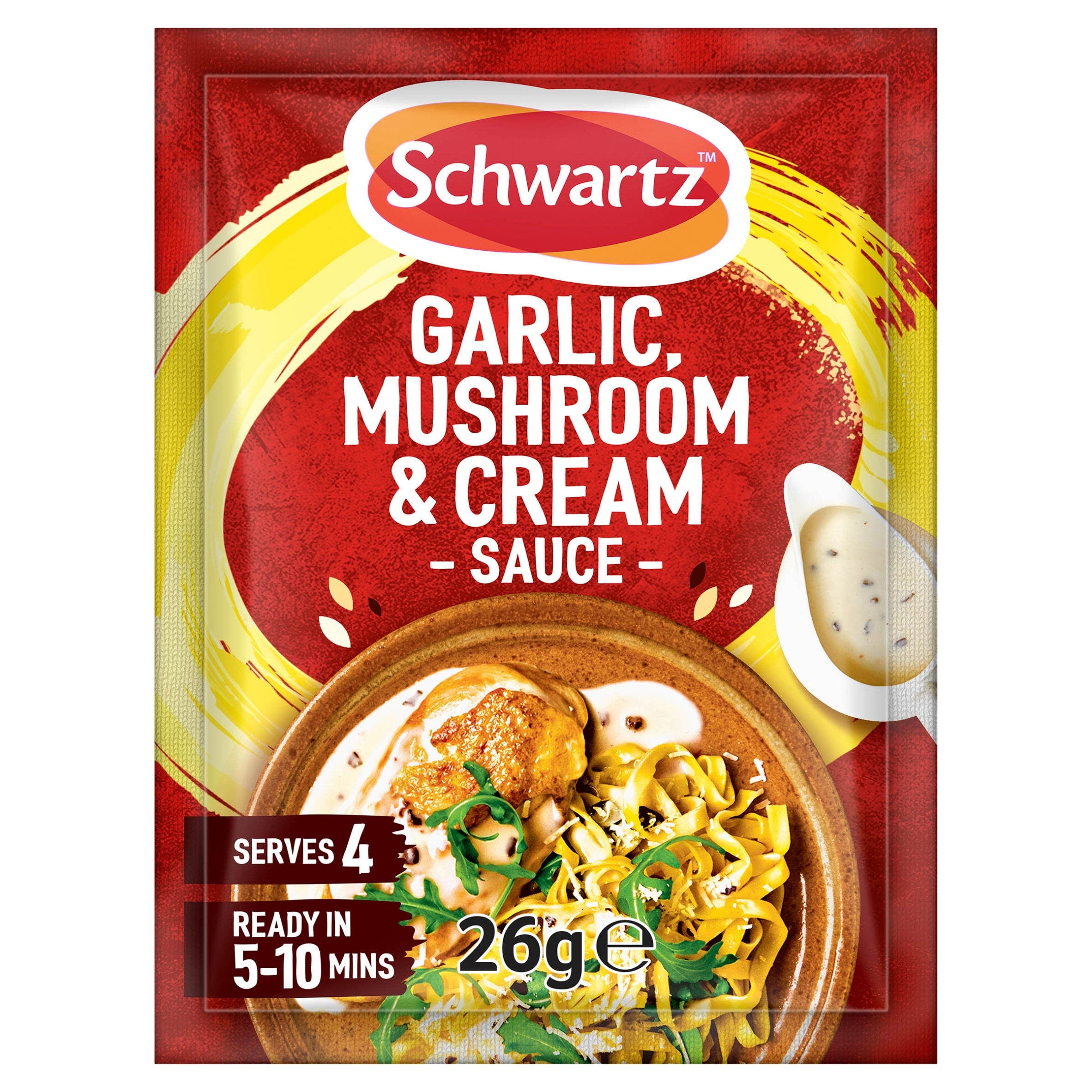 Schwartz Garlic & Mushroom Sauce 26G