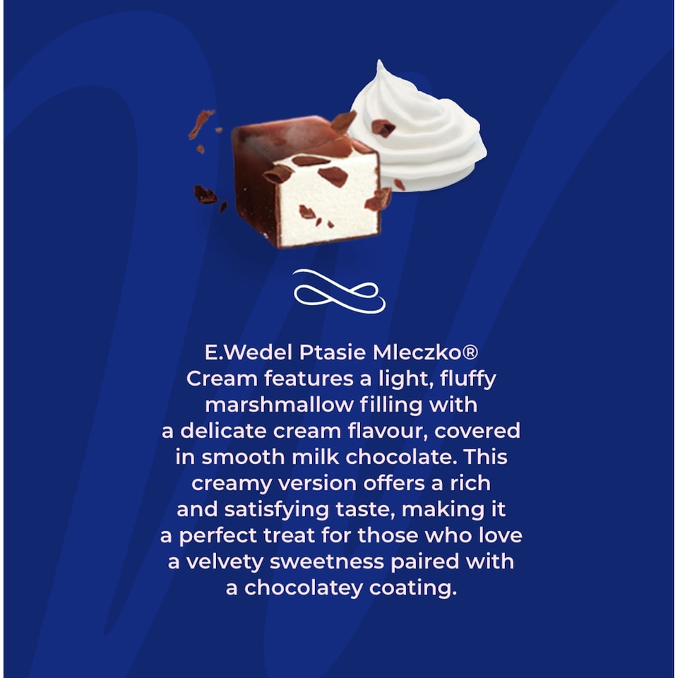 image 1 of E.Wedel Creamy Marshmallows In Milk Chocolate 340G
