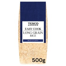 Tesco Easy Cook Long Grain Rice 500G