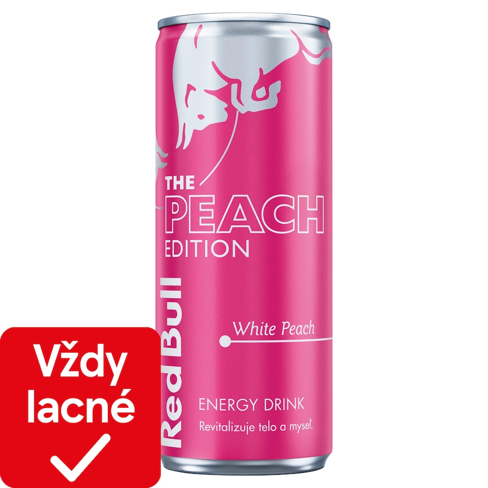 obrázok 1 z Red Bull Energy Drink Peach Edition 250 ml