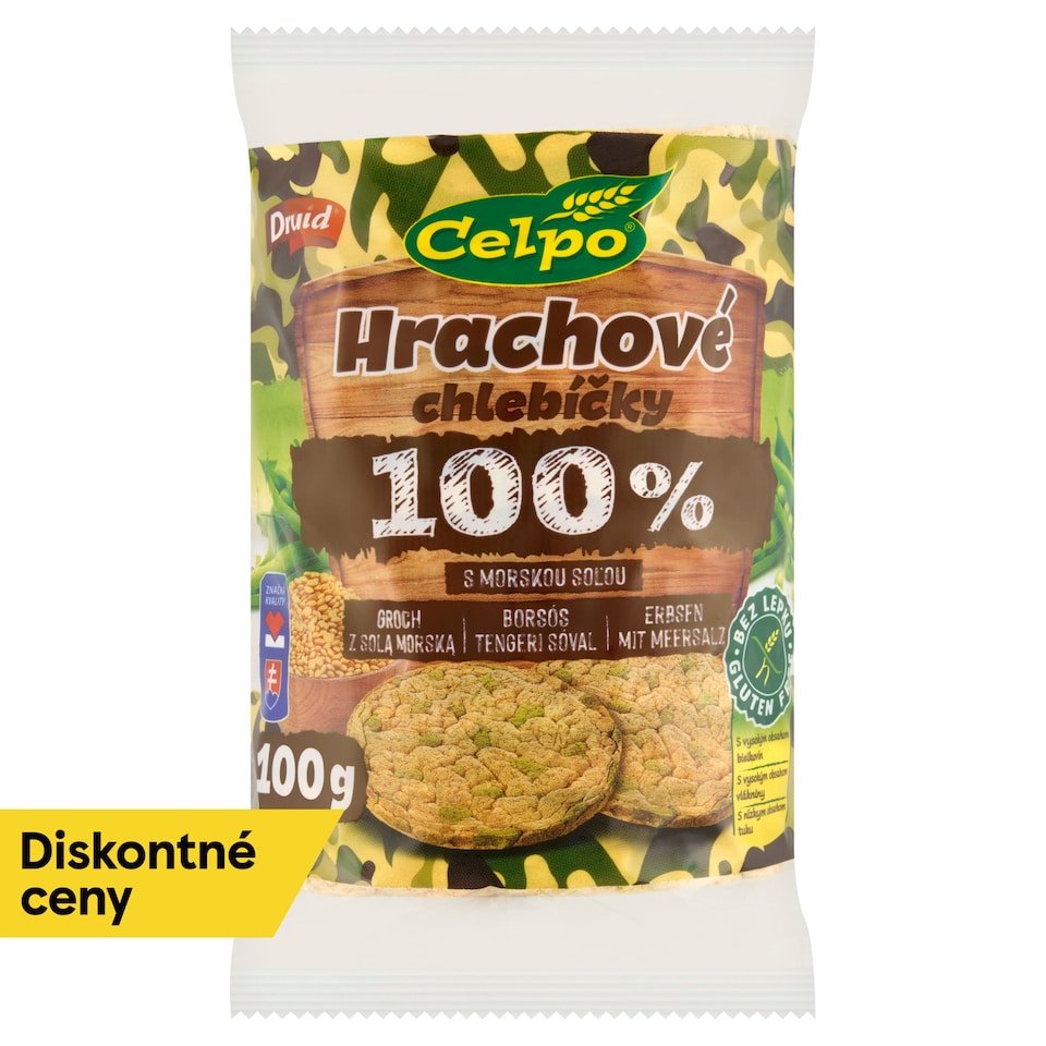 image 1 of Druid Celpo Pea Sandwiches with Sea Salt 100 g