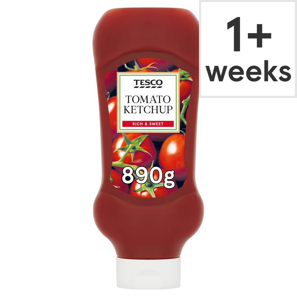 Tesco Tomato Ketchup 890G Tesco Groceries