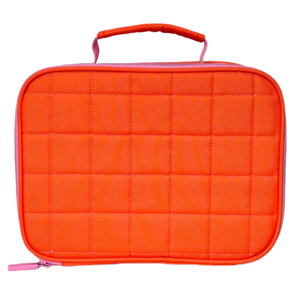 image 1 of Tesco Design Orange Quilted Lunch Bag 