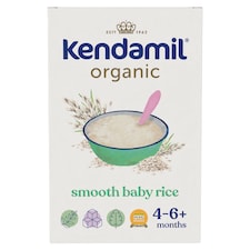 Kendamil Organic Smooth Baby Rice 4-6 Months 120G