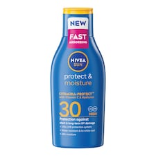 NIVEA SUN Sun Cream Lotion SPF30 Water Resistant 100ml Travel Size
