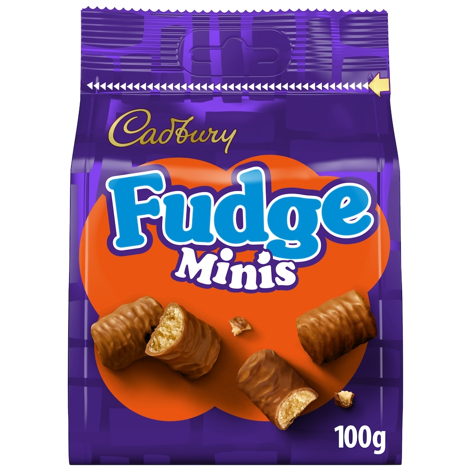 Cadbury Fudge Minis 100g