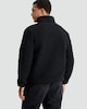 image 3 of F&F Pocket Front Zip Up Fleece Jacket in Black