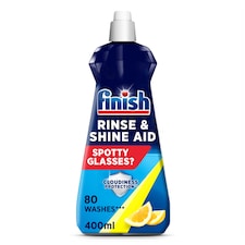 Finish Shine And Protect Lemon Rinse Aid 400 Ml