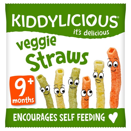 Kiddylicious Veggie Straws 12G Tesco Groceries