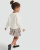 image 3 of F&F Girls 2-Piece Cotton Rich Bear Sweatshirt and Skirt Set in Multi