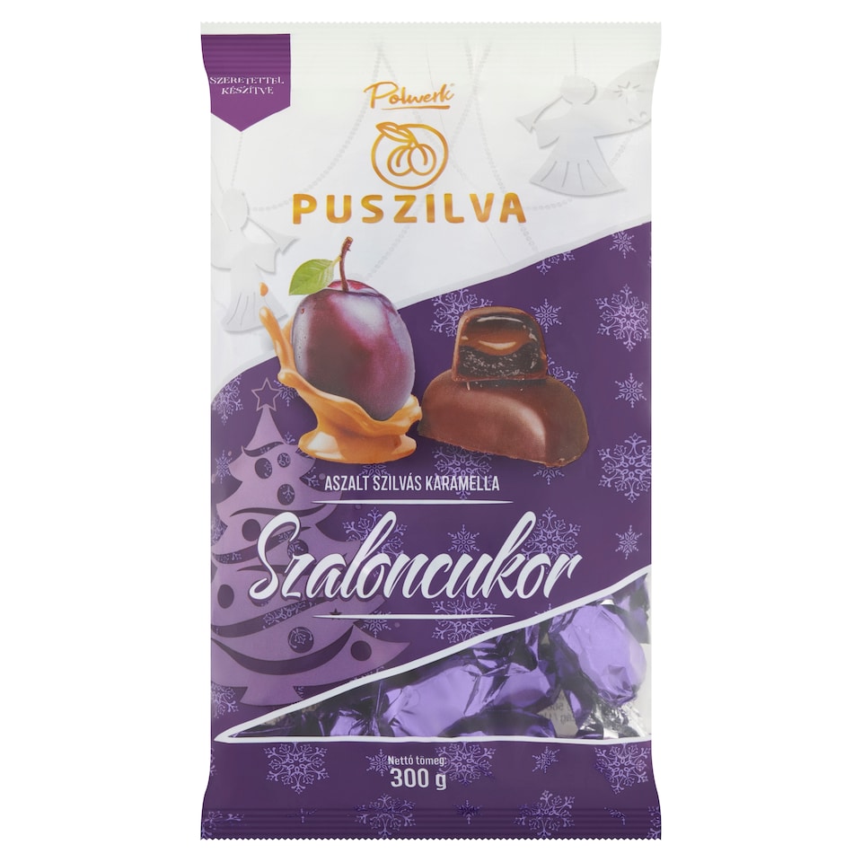 Polwerk Puszilva Dried Plum Caramel Christmas Candy 300 g