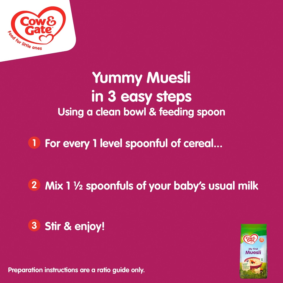 image 1 of Cow And Gate My First Muesli 330G 10 Mth+